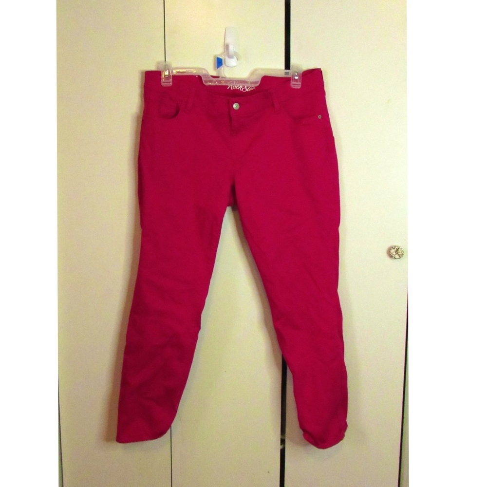 Old Navy Rockstar Jeans Hot Pink 18